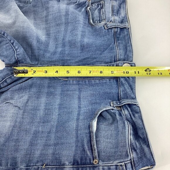 American Eagle Womens 18R Jeans Blue Sky High Skinny Leg Med Wash Denim - Picture 10 of 13